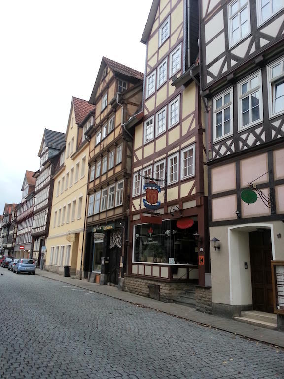 Hannoversch Münden Alte Rathausschaenke - Hotel Garni מראה חיצוני תמונה