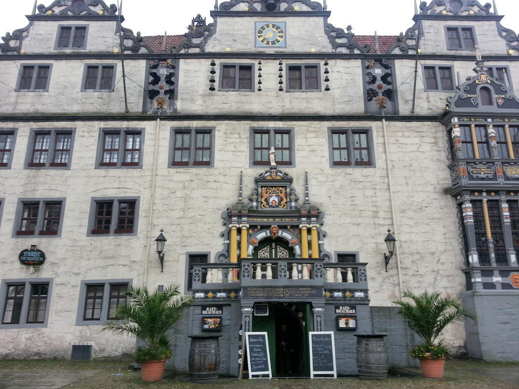 Hannoversch Münden Alte Rathausschaenke - Hotel Garni מראה חיצוני תמונה